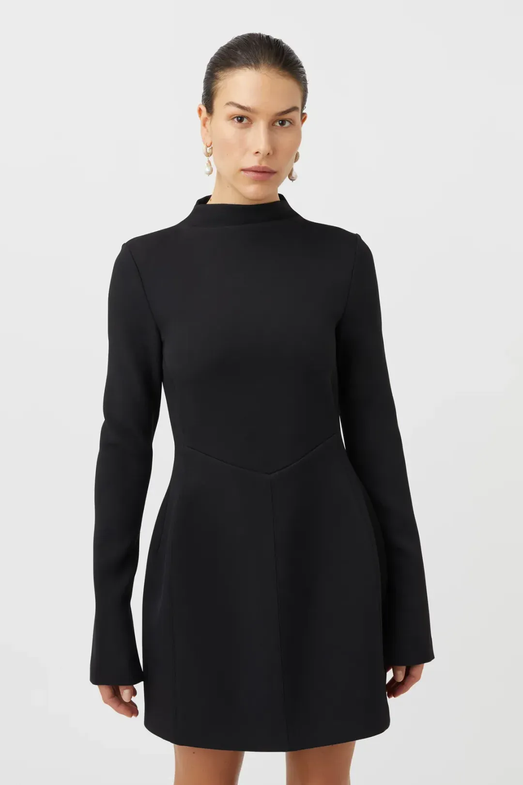 Camilla and Marc Gordon Mini Dress Black Size 6 for rent on The Volte - main image