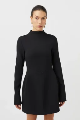 Camilla and Marc Gordon Mini Dress Black Size 6 for rent on The Volte - image 2