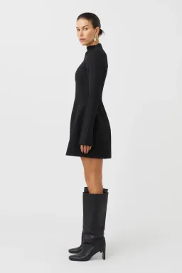 Camilla and Marc Gordon Mini Dress Black Size 6 for rent on The Volte - image 3
