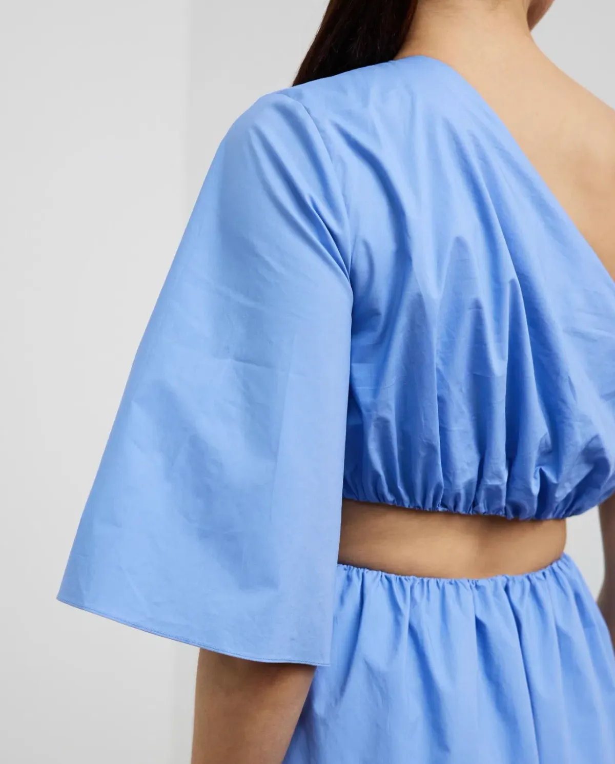 Camilla and Marc Wally One Shoulder Cut Out Maxi Dress in Sky Blue Size 10 - Image 5