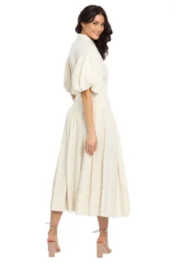 Acler Grange Dress Cream Size 8 for rent on The Volte - image 2