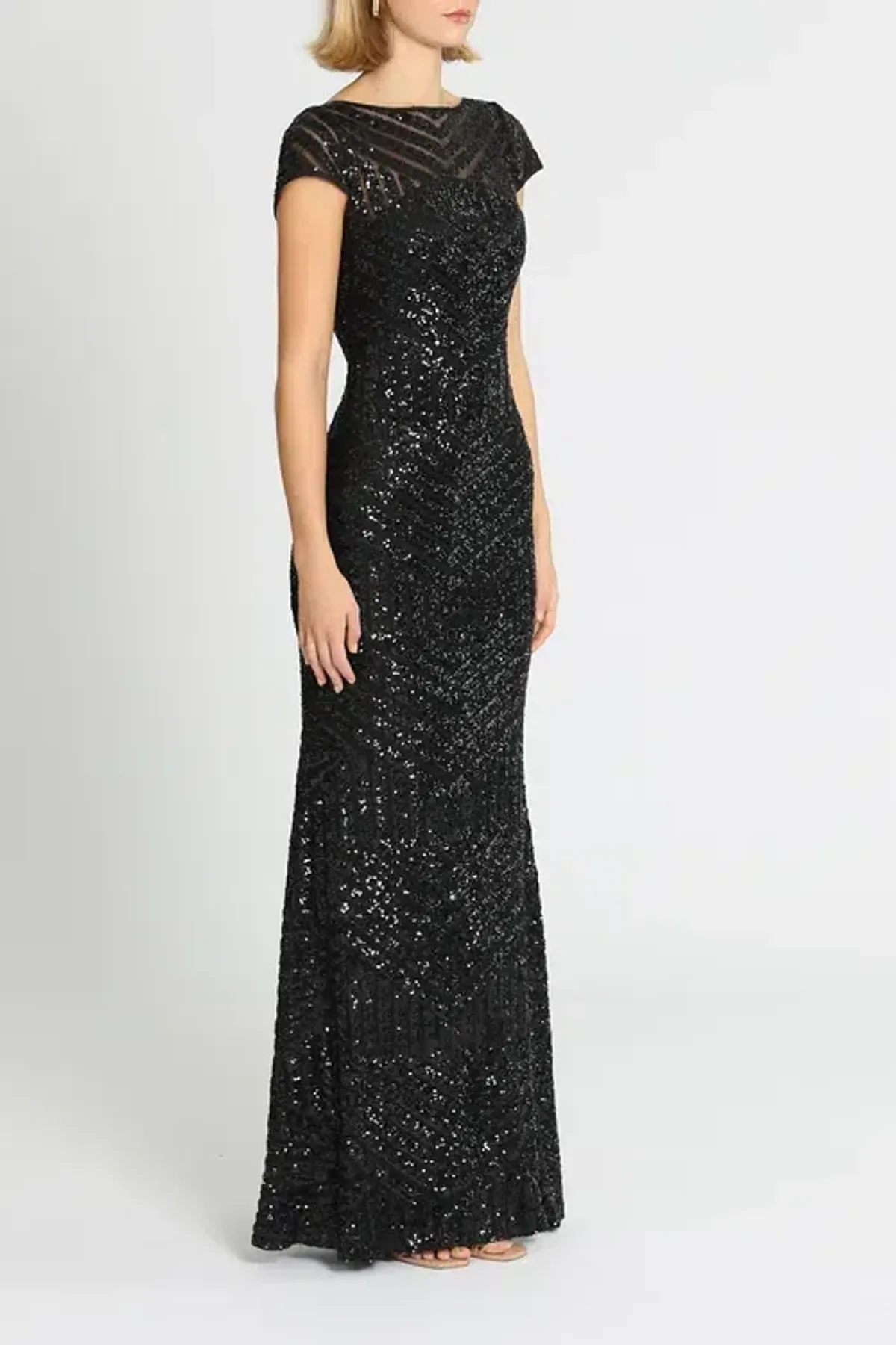 L'amour Grace Gown Black Size 14 - Image 2