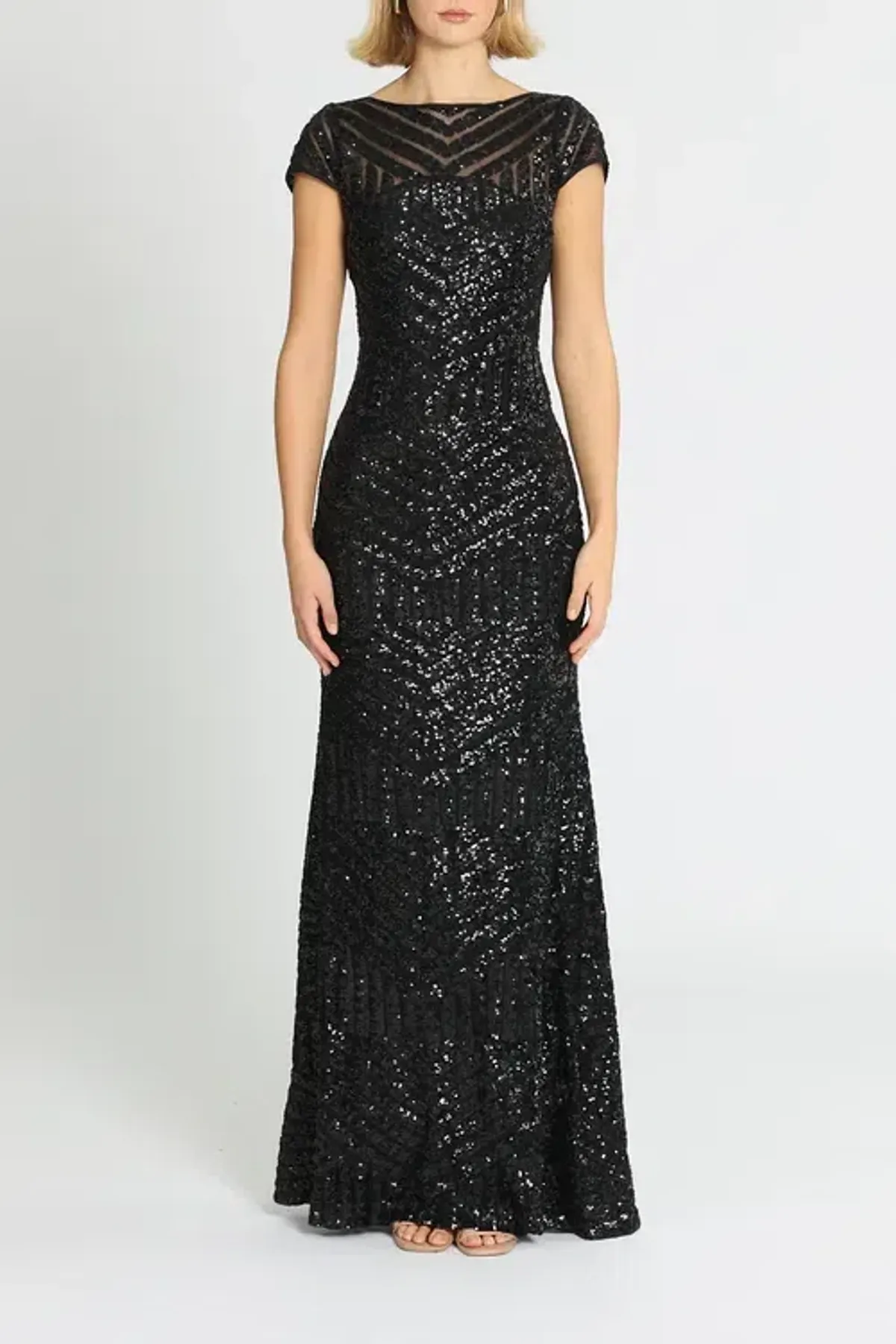 L'amour Grace Gown Black Size 14 - Image 1