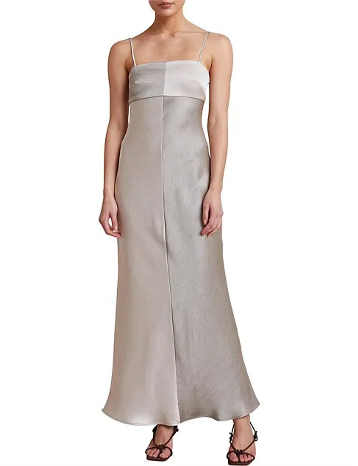 Bec & Bridge Felix Maxi Dress Two Tone Size 8 for rent on The Volte - main image
