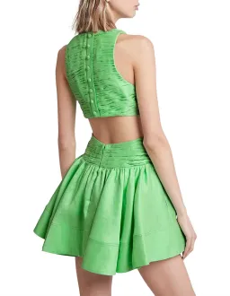 AJE Introspect Mini Dress Green Size 12 for rent on The Volte - image 3