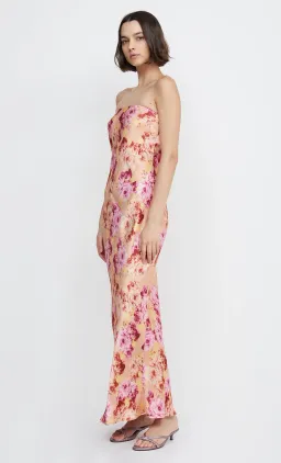 Bec & Bridge Moon Dance Strapless Dress Belle Floral Size 6 for rent on The Volte - image 2