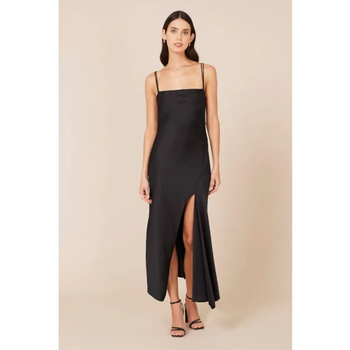 Camilla and Marc Acacia Square Neck Dress Black Black Size 6 - Image 1
