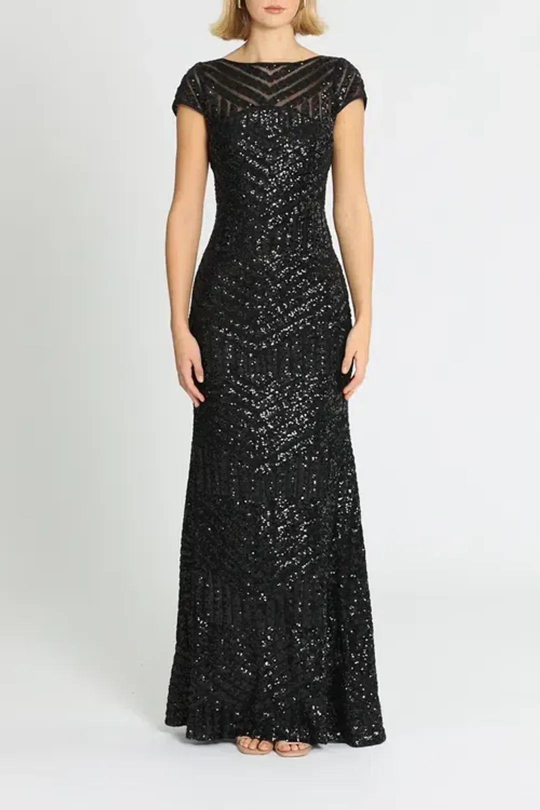 L'amour Grace Gown Black Size 18 for rent on The Volte - main image