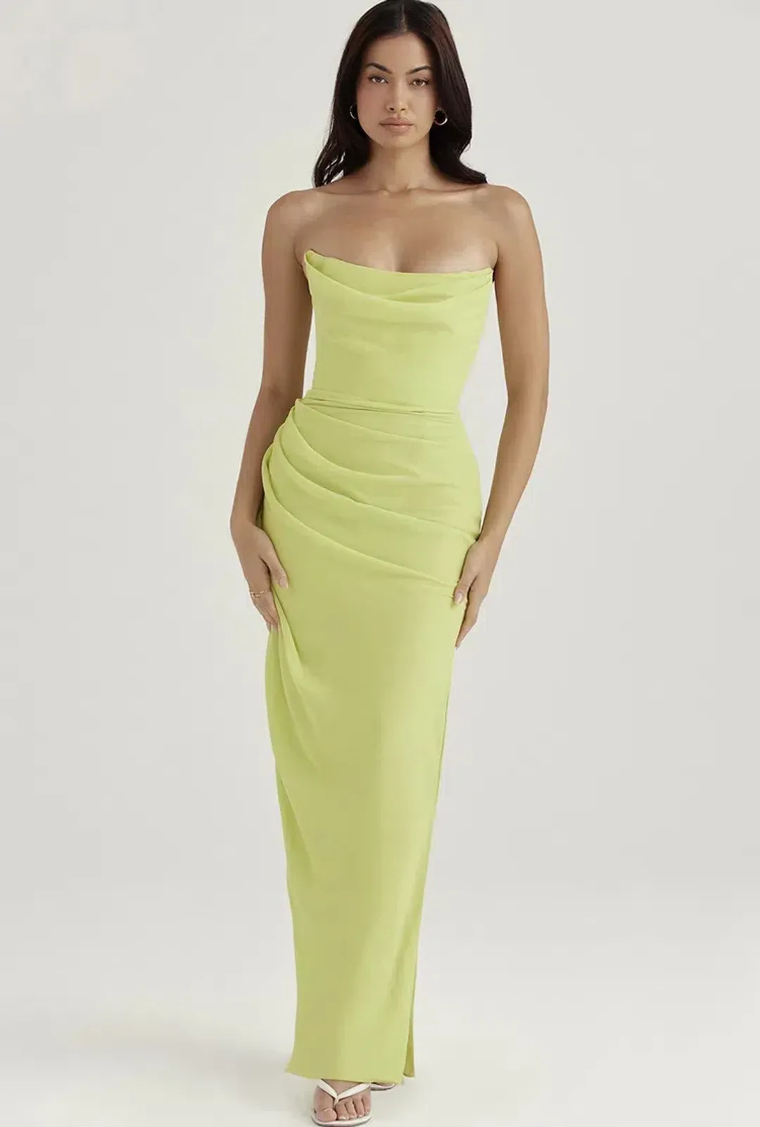 House Of CB Adrienne Dress Green Size XS / AU 6 for rent on The Volte - main image