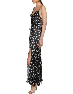 Bec & Bridge Sylvie Black Long Maxi Dress Floral Daisy Tropical 12 for rent on The Volte - image 3
