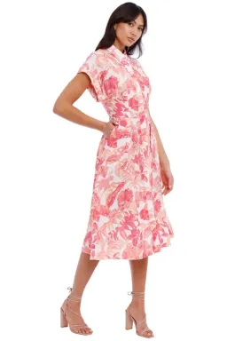 Rebecca Vallance Tropicale Midi Print Size 8 for rent on The Volte - image 2