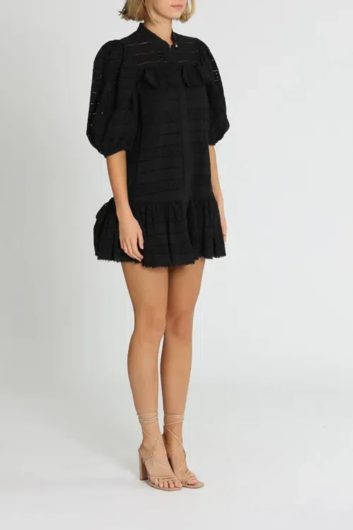 Acler Granville Dress Black Black Size AU 10 - Image 2