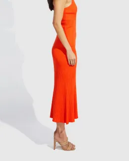 Alice McCall Michelle Knit Skirt Orange Size AU 8 for rent on The Volte - image 3