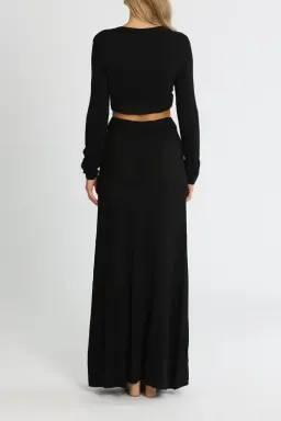 Camilla and Marc Alvar Knit Dress Black Size AU 12 for rent on The Volte - image 3