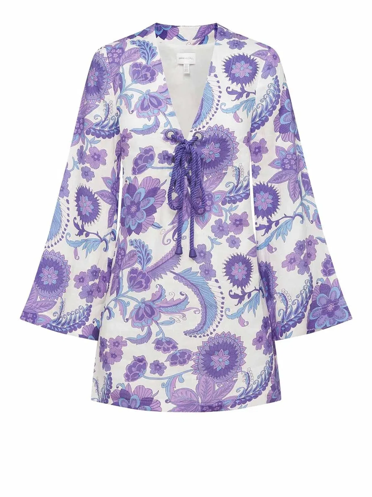 Alice McCall Blueberry Nights Mini Dress Jacaranda Size 4 - Image 6