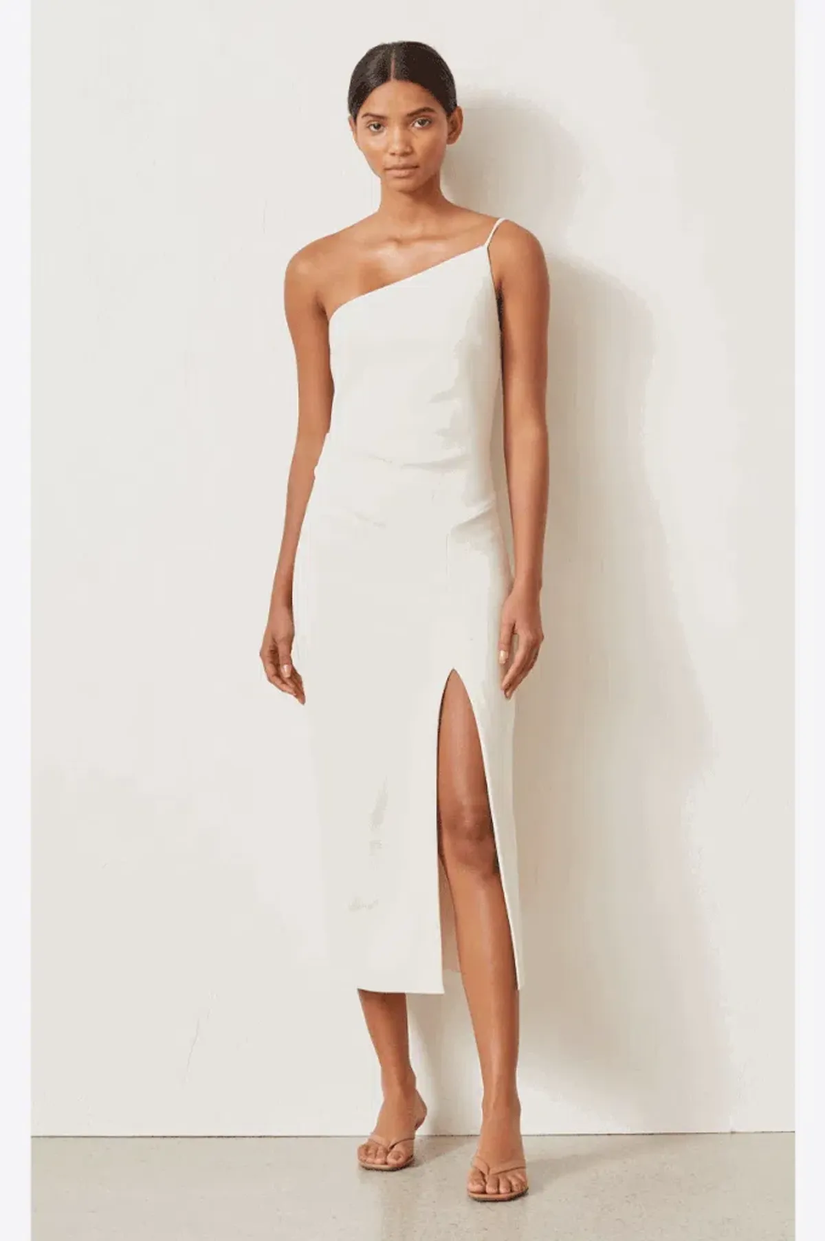 Bec & Bridge Dominique Midi Dress Vanilla Bean Size 12 - Image 1