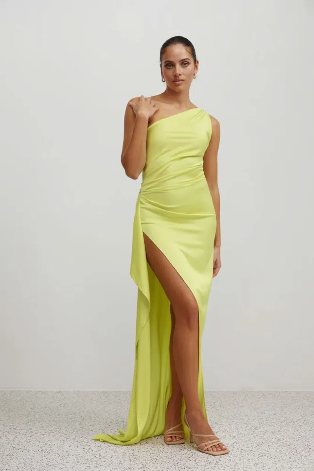 Lexi Samira Dress in Mojito Diamante Strap Size 10 for rent on The Volte - main image