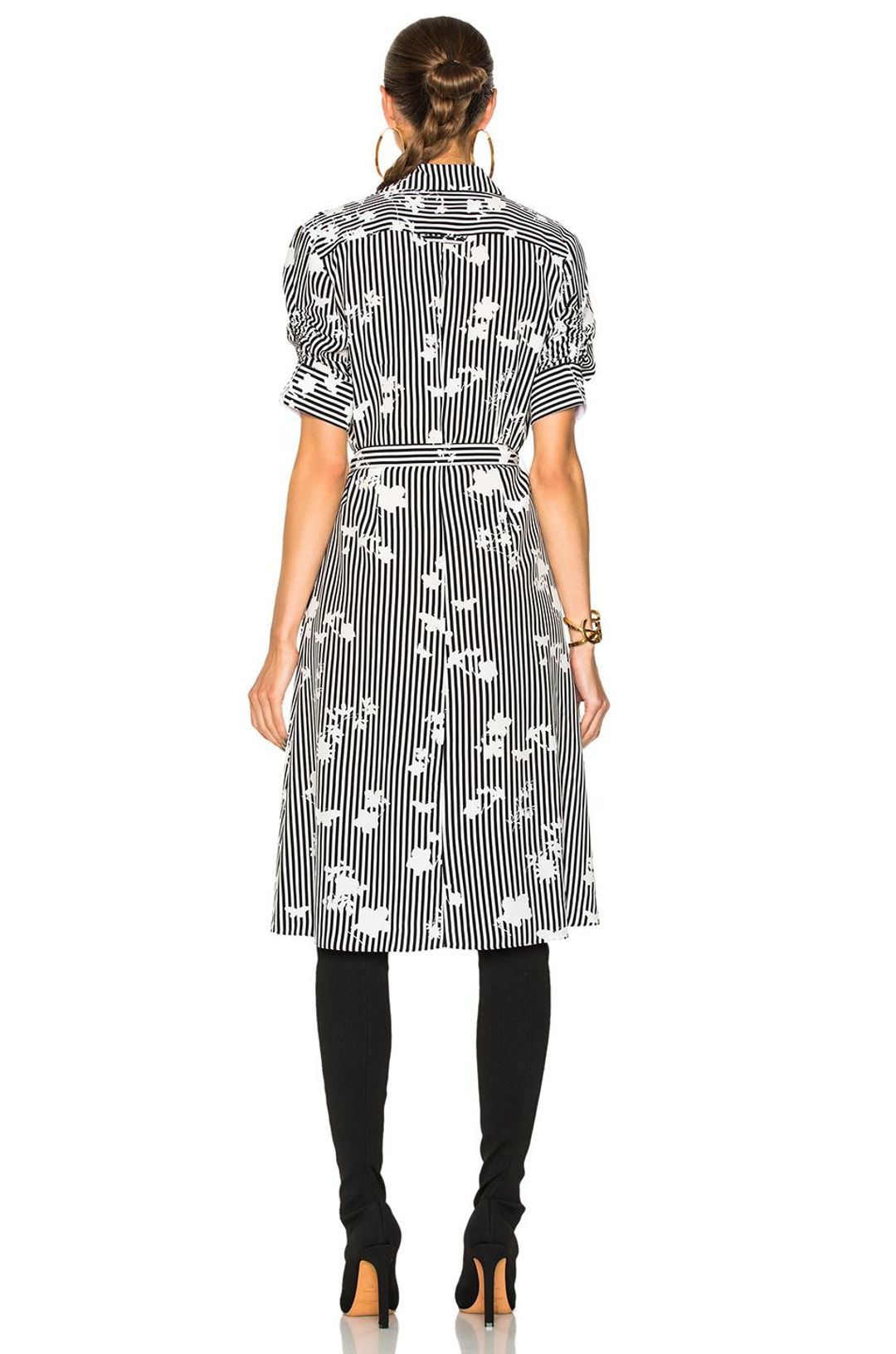 Altuzarra Kieran Dress Black/White Size 14 for rent on The Volte - main image