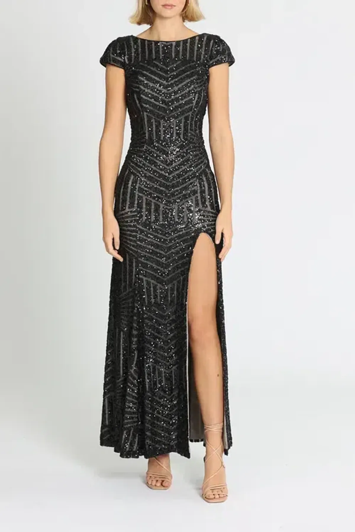 L'amour Grace Gown Black Size AU 12 - Image 1