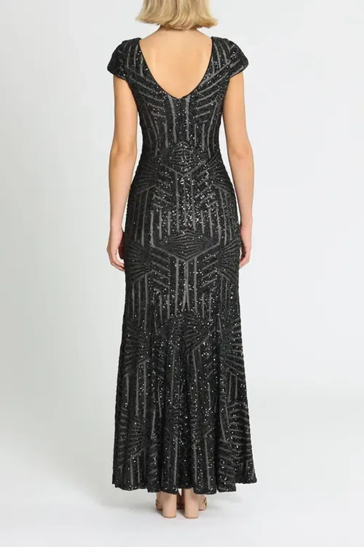 L'amour Grace Gown Black Size AU 12 - Image 3