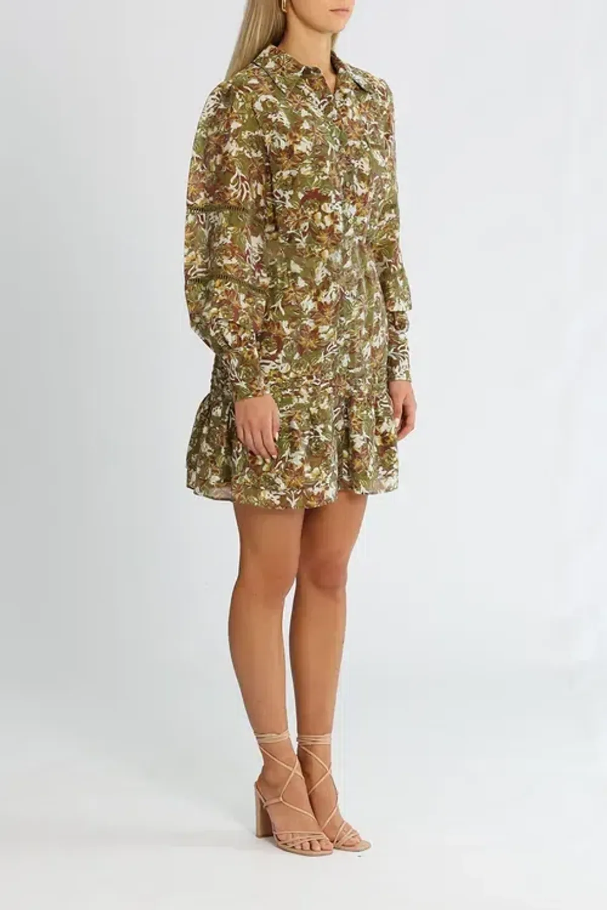 Ministry of Style Floral In Disguise Mini Dress Multi Print Size AU 16 - Image 2