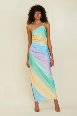Suboo Sequin Mermaid Maxi Dress Multi Size 6 for rent on The Volte - image 1