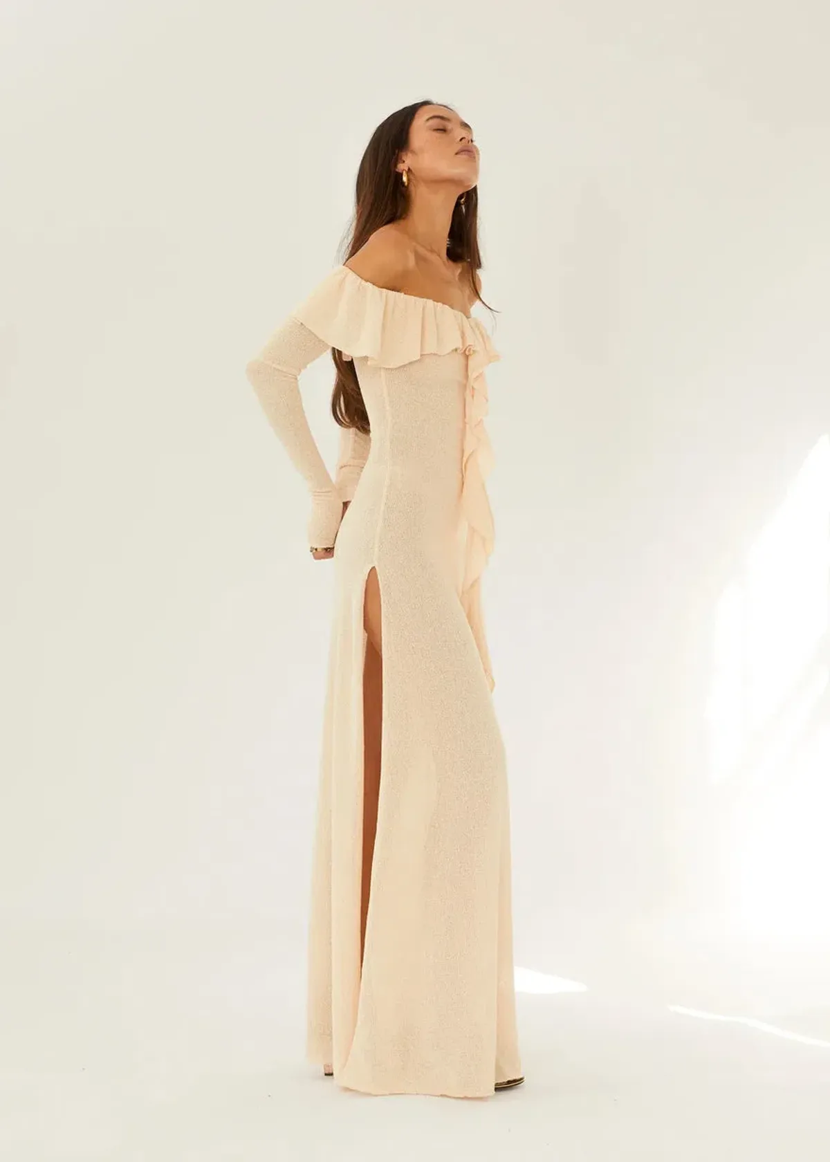 Arcina Ori Mila Dress Cream Size M / AU 10 - Image 2