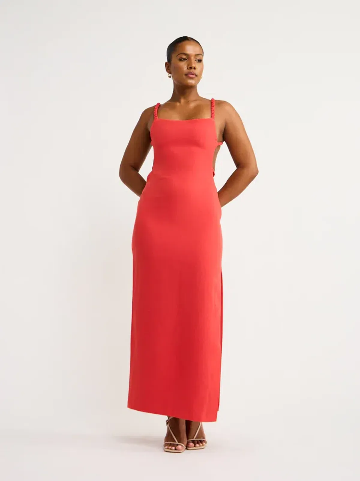 Sir the Label Spoerri Backless Gown Red Size 1 / AU 8 - Image 11