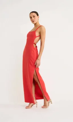 Sir the Label Spoerri Backess Gown in Red Size 1 / Au 8 for rent on The Volte - image 2