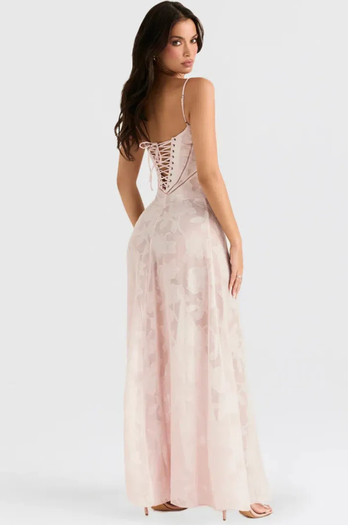 House Of CB Seren Dress Pink Size AU 8 - Image 2