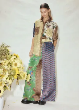 Alemais Birdie Shirt And Pant Set Multi Size AU 8 for rent on The Volte - image 1