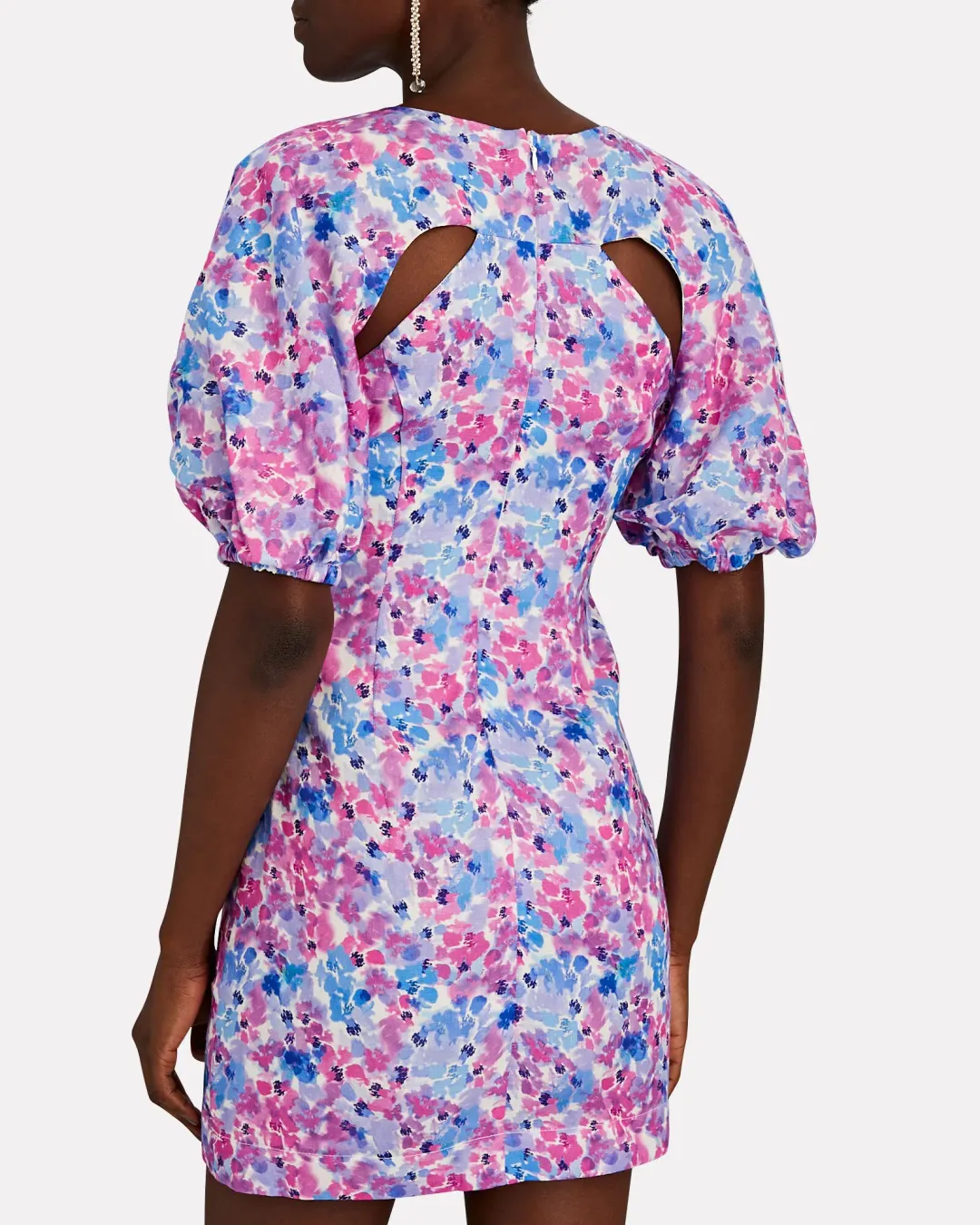 Nicholas Waverly Dress Orchid Multi Print Purple Size 10 for rent on The Volte - main image