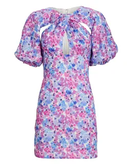 Nicholas Waverly Dress Orchid Multi Print Purple Size 12 for rent on The Volte - image 3