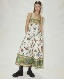Alemais Birdie Sundress Print Size 14 for rent on The Volte - image 1