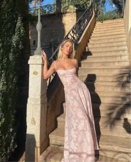 House of CB Seren Dress Pink Size 8 for rent on The Volte - image 1