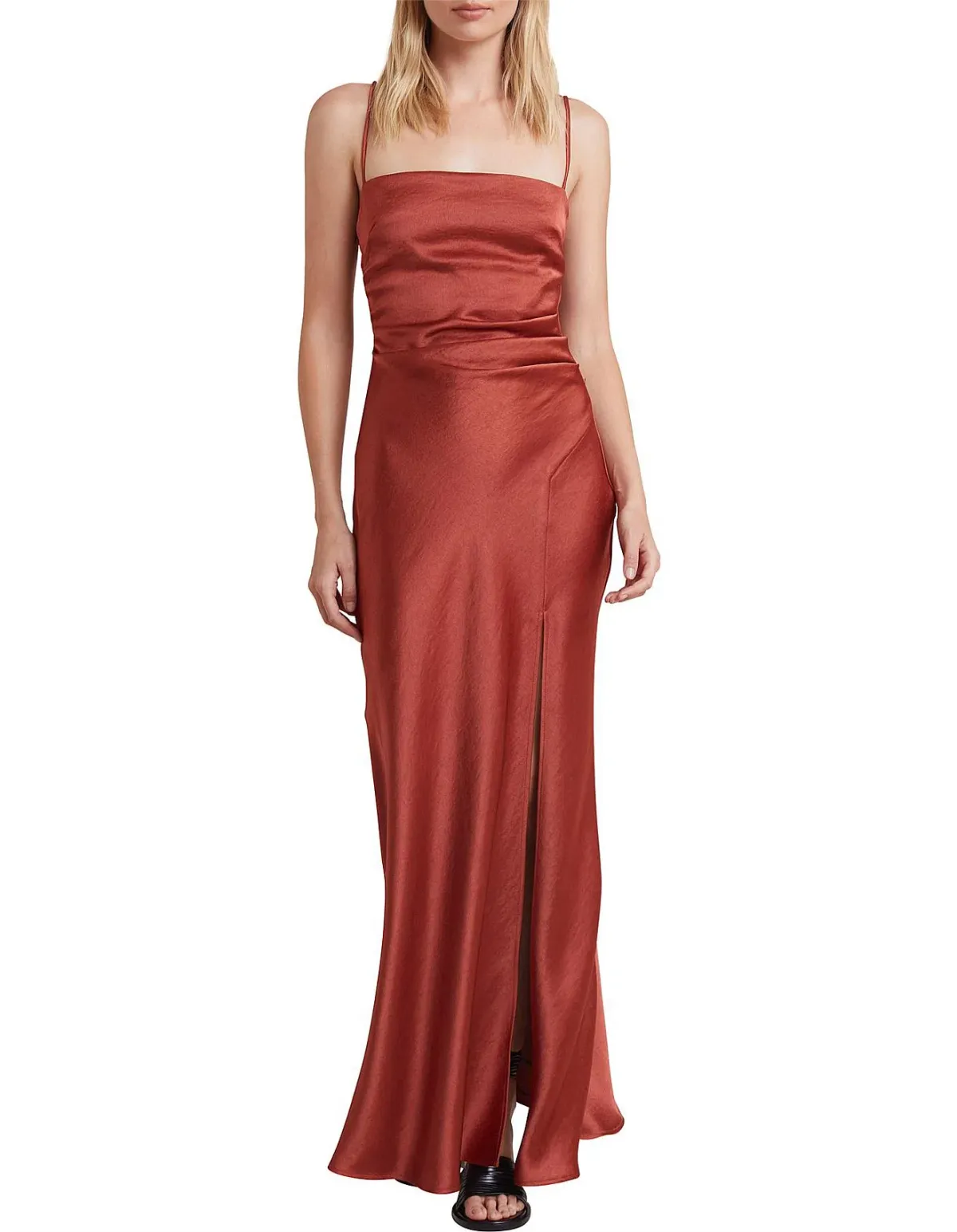 Bec & Bridge Nadia Maxi Dress Auburn Size 8 - Image 4