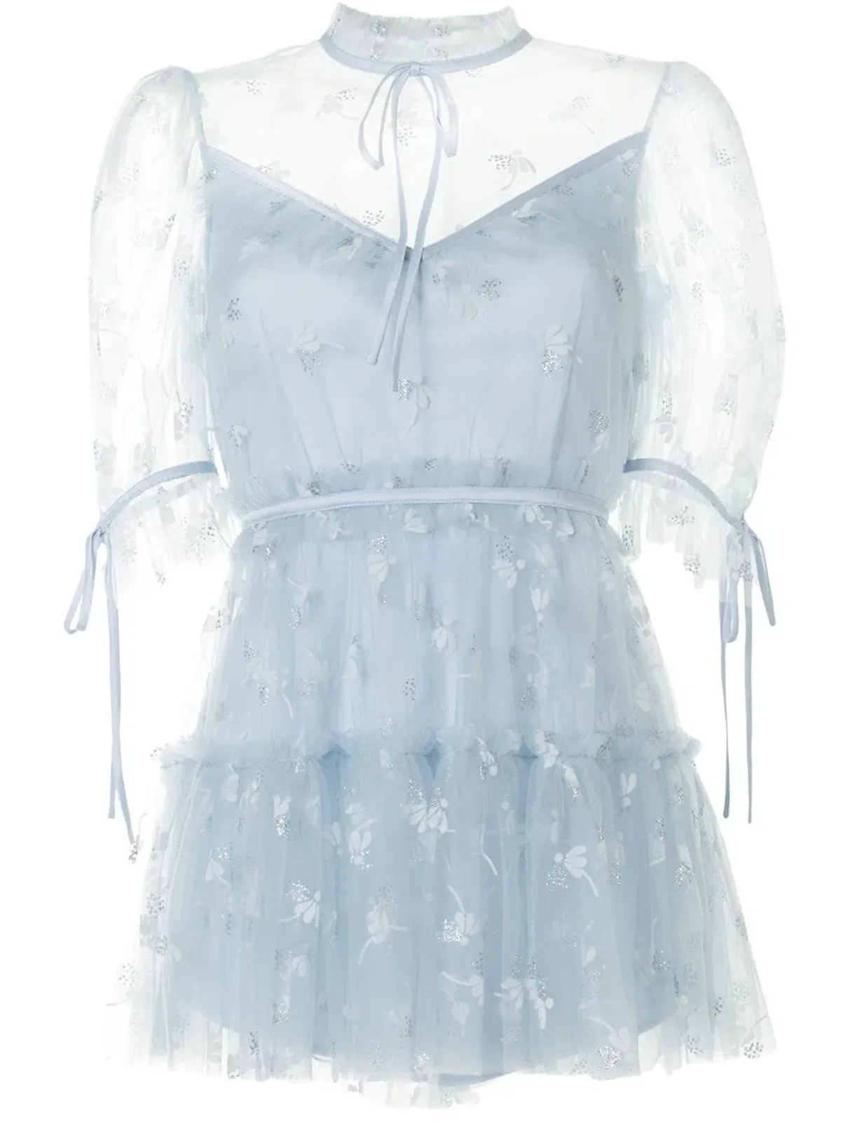 Alice McCall Moon Lover Playsuit Blue Size AU 10 - Image 4