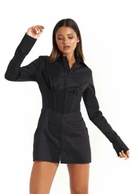 Nakedvice The Zach Dress Black Size 12 for rent on The Volte - image 2