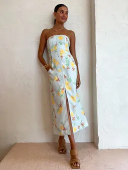 Roame Amulet Dress in Palmero Size 0 / AU 6 for rent on The Volte - image 3