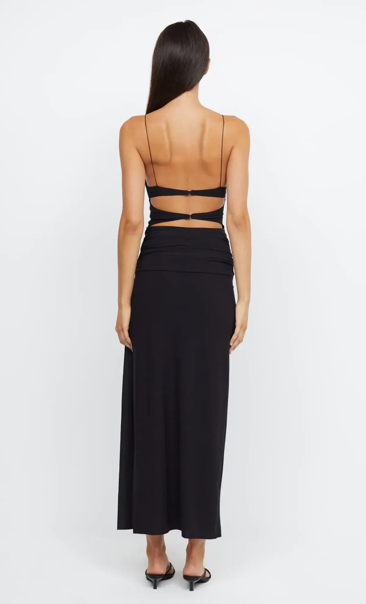Bec & Bridge Montana Twist Maxi Dress Black Size 6 - Image 3