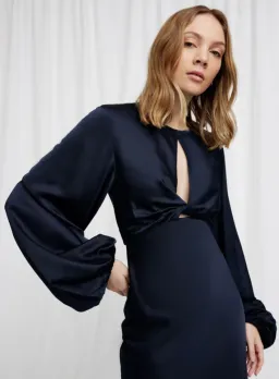 Significant Other Demi Dress Navy Size 8 for rent on The Volte - image 2