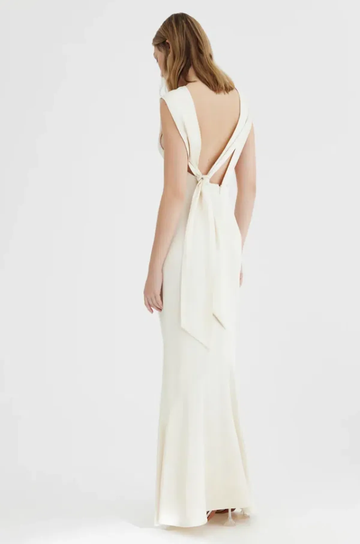 Significant Other Lana Maxi Dress Buttercream Size 8 - Image 3