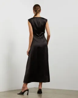 Camilla and Marc Sorrell Midi Dress Brown Size 8 for rent on The Volte - image 3