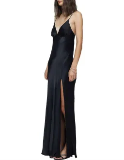 Bec & Bridge Ren Split Maxi Dress Black Size 6 for rent on The Volte - image 2