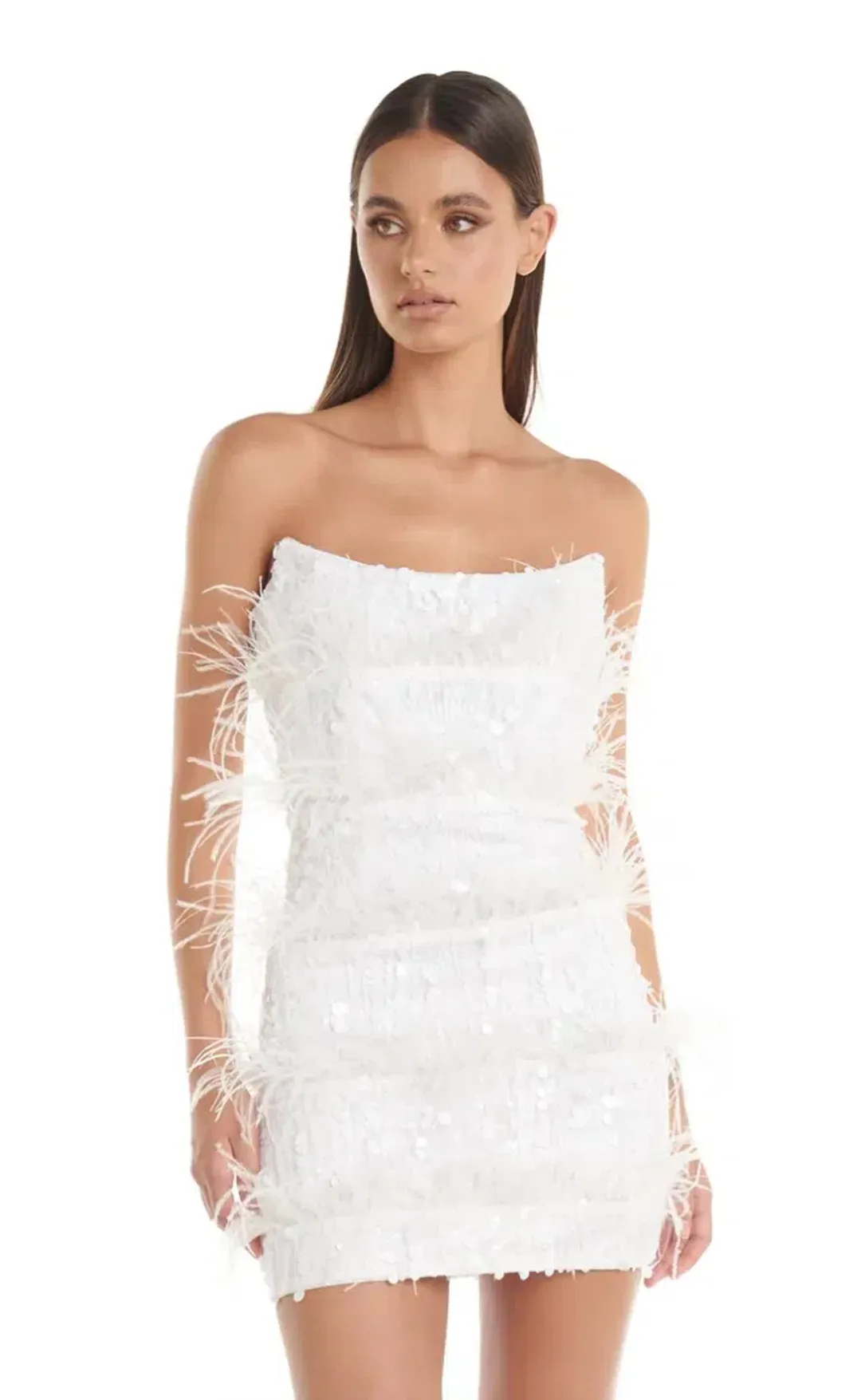 Eliya The Label Tiffany Dress White Size L/Au 12 for rent on The Volte - main image