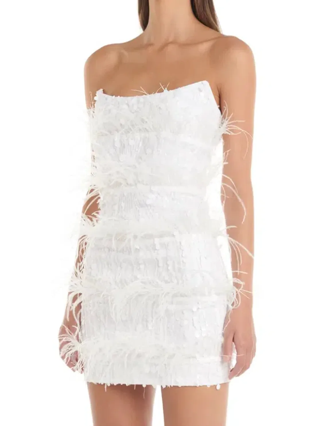 Eliya The Label Tiffany Dress White Size L/Au 12 for rent on The Volte - main image