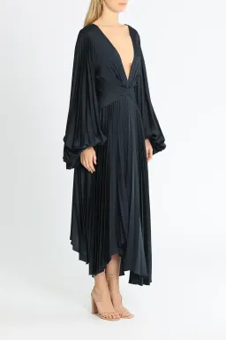 Acler Palms Dress Navy Size 10 for rent on The Volte - image 2