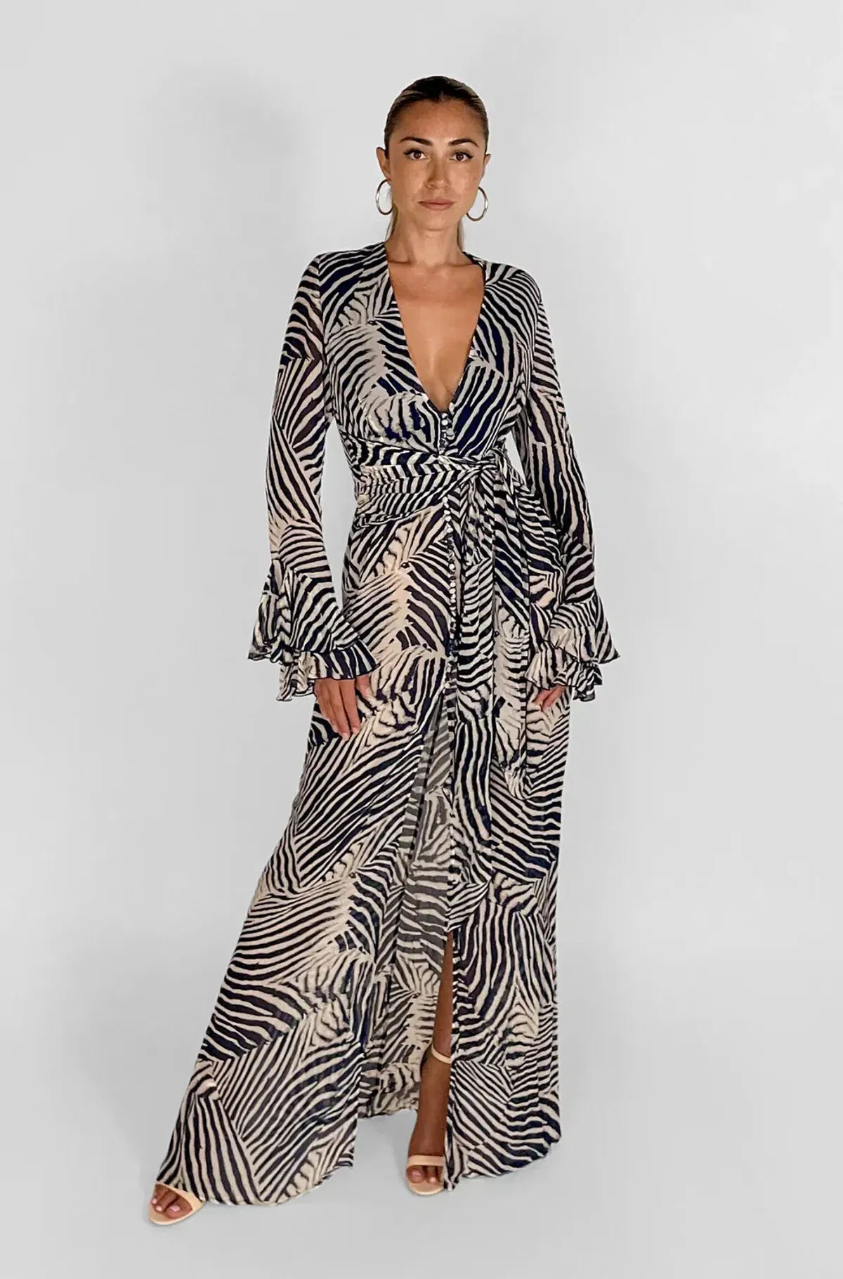 Rat & Boa Thalia Dress Print Size XS / AU 6 - Image 1