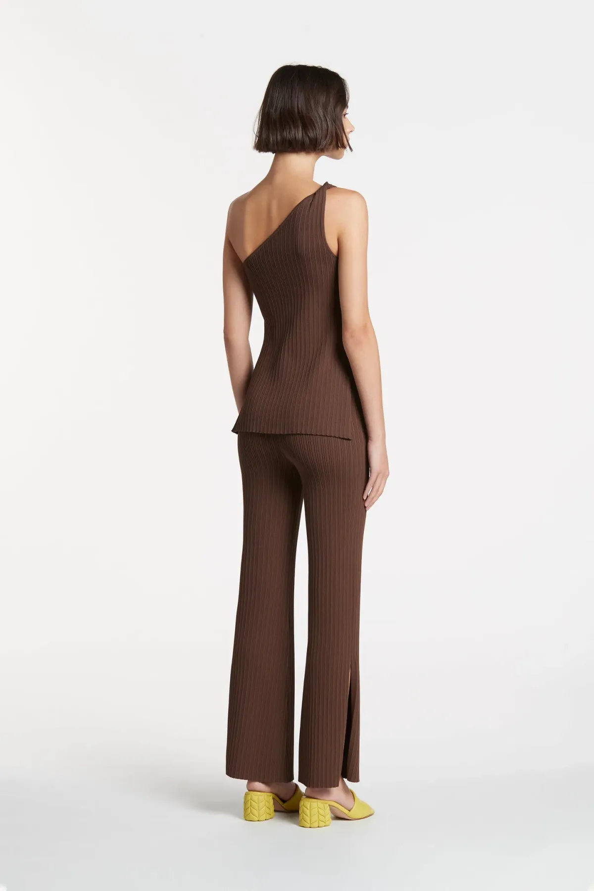 Sir The Label Sylvie Top And Pant Set Chocolate Size 8 - Image 2