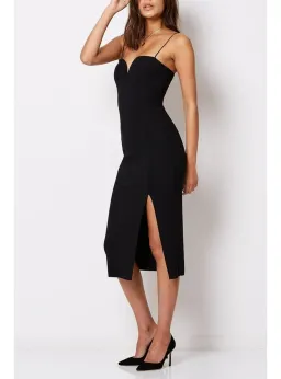Bec & Bridge Dreamgirl Sweetheart Dress Black Size AU 10 for rent on The Volte - image 3